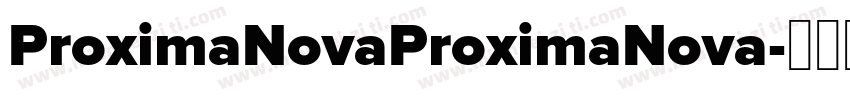 ProximaNovaProximaNova字体转换