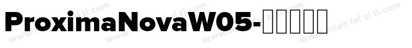 ProximaNovaW05字体转换