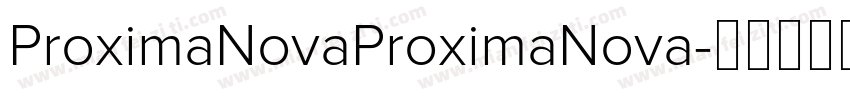 ProximaNovaProximaNova字体转换