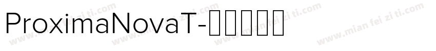 ProximaNovaT字体转换
