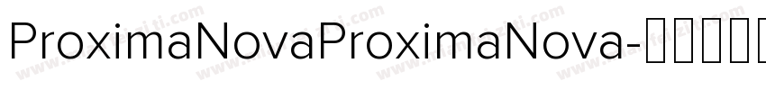 ProximaNovaProximaNova字体转换