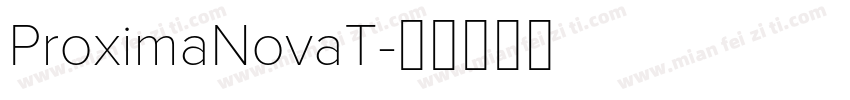ProximaNovaT字体转换