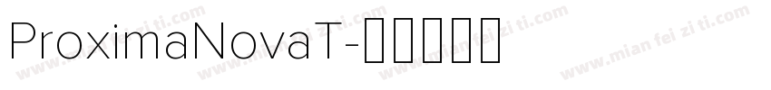 ProximaNovaT字体转换