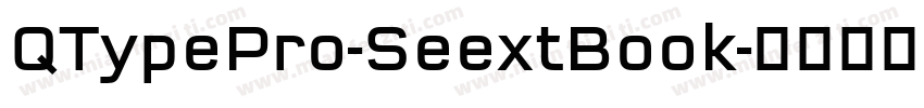QTypePro-SeextBook字体转换