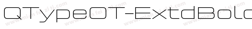 QTypeOT-ExtdBold字体转换
