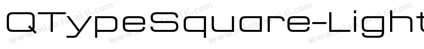 QTypeSquare-LightExp字体转换