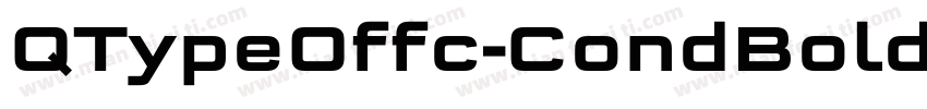 QTypeOffc-CondBold字体转换