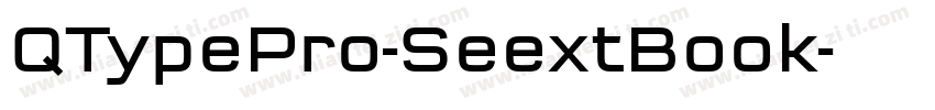 QTypePro-SeextBook字体转换