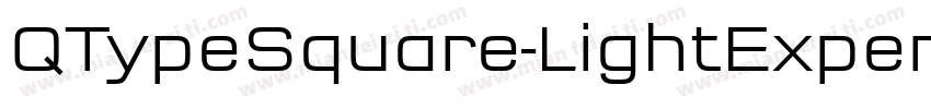 QTypeSquare-LightExpert字体转换