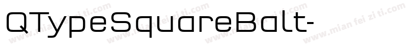 QTypeSquareBalt字体转换