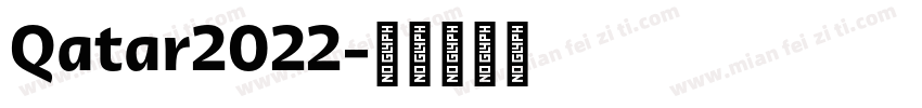 Qatar2022字体转换