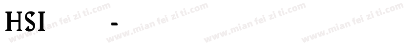 HSIshraq字体转换