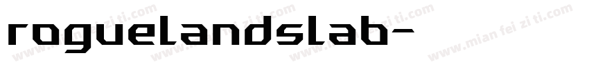 roguelandslab字体转换