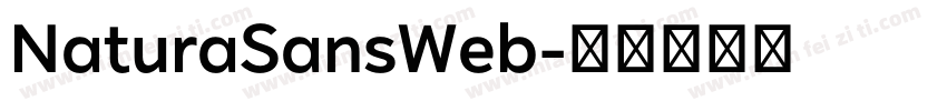 NaturaSansWeb字体转换