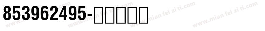 853962495字体转换