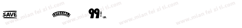 Special字体转换