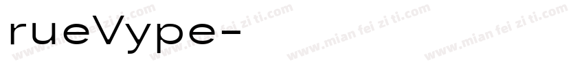 rueVype字体转换