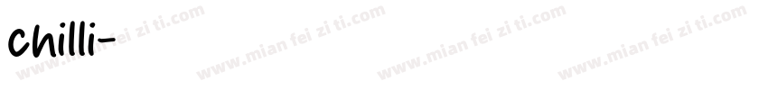 chilli字体转换