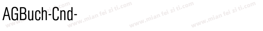 AGBuch-Cnd字体转换