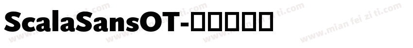 ScalaSansOT字体转换