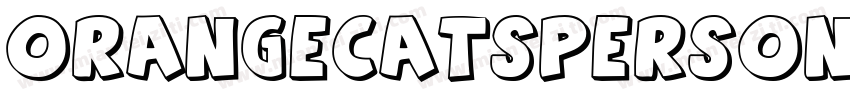 OrangeCatsPERSONALUS字体转换