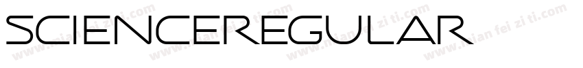 ScienceRegular字体转换