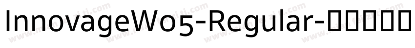 InnovageW05-Regular字体转换