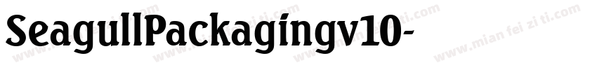 SeagullPackagingv10字体转换