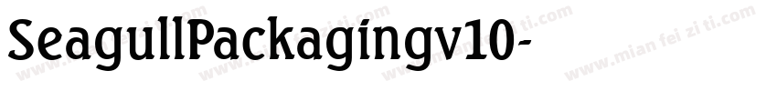 SeagullPackagingv10字体转换