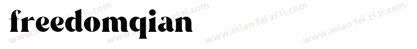 @freedomqian字体转换