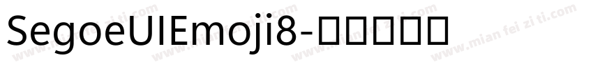 SegoeUIEmoji8字体转换