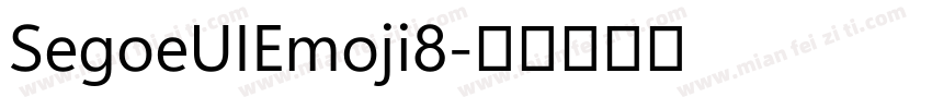 SegoeUIEmoji8字体转换