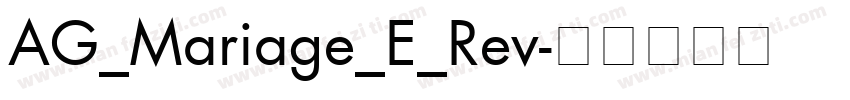 AG_Mariage_E_Rev字体转换