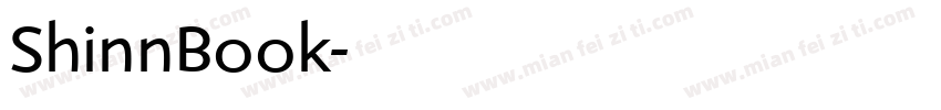 ShinnBook字体转换