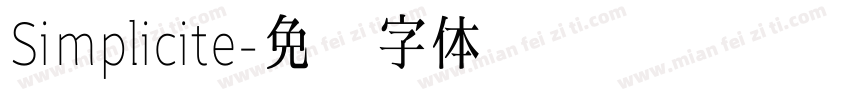 Simplicite字体转换