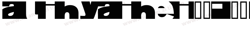 AliHYAiHei常规字体转换