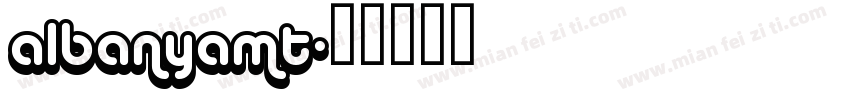 albanyamt字体转换
