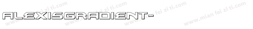 AlexisGradient字体转换