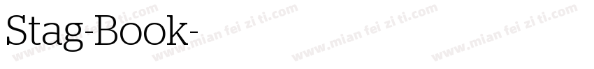 Stag-Book字体转换