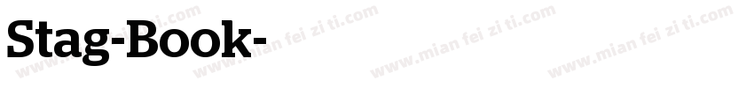 Stag-Book字体转换