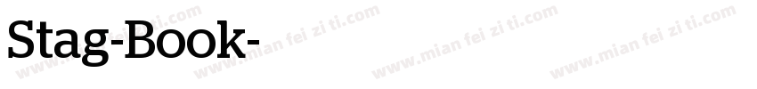 Stag-Book字体转换