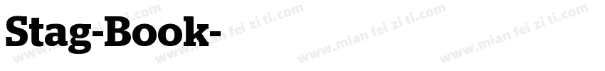 Stag-Book字体转换
