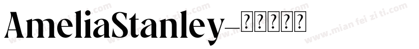 AmeliaStanley字体转换