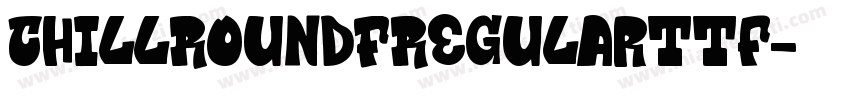ChillRoundFRegularttf字体转换