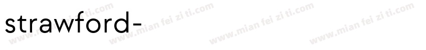 strawford字体转换