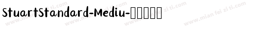 StuartStandard-Mediu字体转换