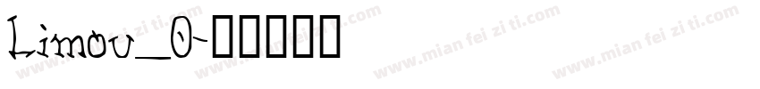 Limou_0字体转换