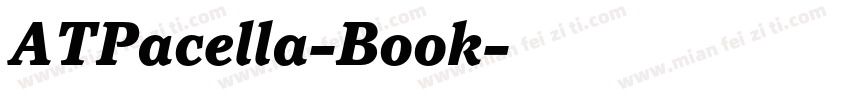 ATPacella-Book字体转换