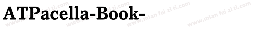 ATPacella-Book字体转换