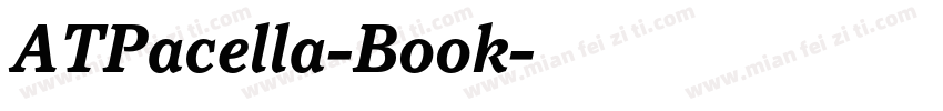 ATPacella-Book字体转换